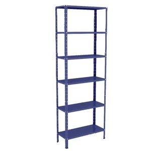Estante Aço 6 Prateleiras Eaf013 Azul