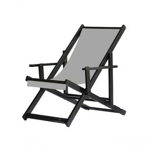 Espreguiçadeira Preguiçosa Dobrável Black Cb-cinza