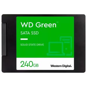 Ssd Wd Green, 240gb, Sata, Leitura 545mb/s E Gravação 430mb/s - Wds240g3g0a