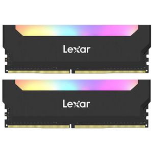 Memória Ram Lexar Hades Ddr4 16gb (2x8gb) 3600mhz Rgb - Preto (ld4bu008g-r3600udlh)