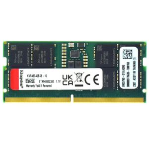Memória Ram Para Notebook Kingston 16gb / Ddr5 / 4800mhz - (kvr48s40bs8-16)