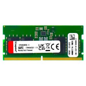 Memória Ram Para Notebook Kingston Ddr5 8gb 4800mhz - Kvr48s40bs6-8