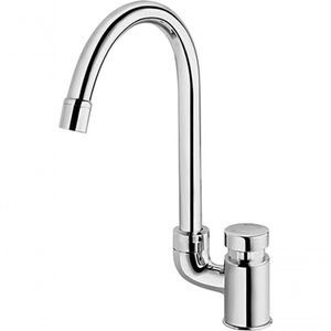 Torneira Pressmatic De Lavatório Mesa Bica Alta Cromado Docol