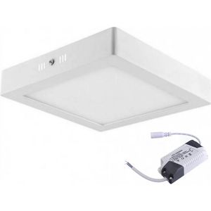 Painel Led 30 Sobrepor Quadrado 24w 3000k 100-240v Taschibra