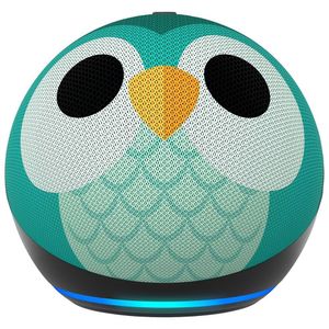 Caixa De Som Amazon Echo Dot Kids 5 Geração / Alexa / Bluetooth - Coruja