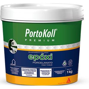 Rejunte Epoxi Champagne Porcelanato1 Kg Portokoll