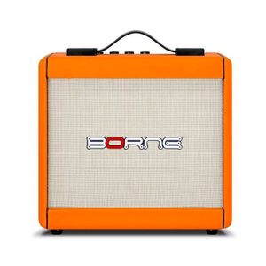 Amplificador De Guitarra Borne F60 Laranja 15 Watts - Ap0436