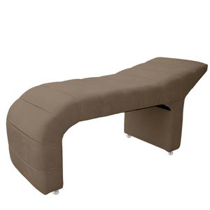 Maca Estofada Julia Para Estetica Facial Sombrancelha E Cilios Suede Cor Capuccino