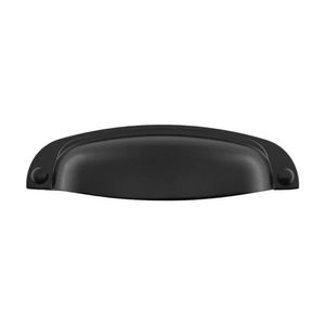 Puxador Para Móveis Concha Preto Anodizado