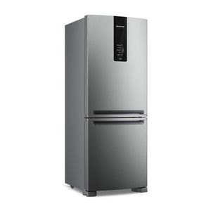Geladeira BRE57KANA Frost Free Inverse 447 Litros Brastemp Inox