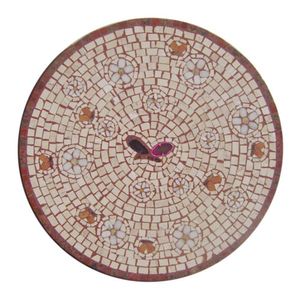 Mandala Mosaico Floral Fiori E Farfalle