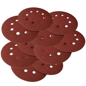 Disco De Lixa 180mm Grão 150 Lixadeira Com 10pçs
