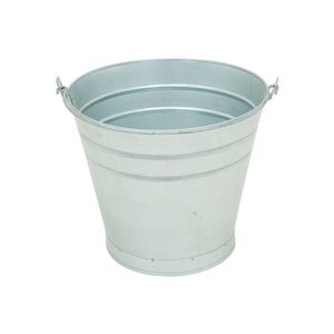 Balde Cônico Multiuso 4 Litros Aço Galvanizado - Gudim