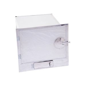 Forno Para Fogão A Lenha Inox 28x49x38cm Nº 4 - Gudim