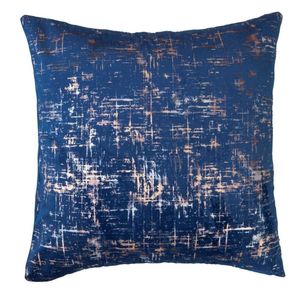 Capa Para Almofada Velvet 45cm X 45cm Azul