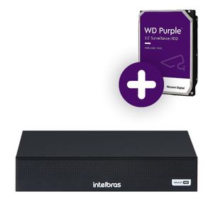 Dvr Intelbras 16 Canais 5mp Lite Com Hd 2tb Gravador De Vídeo Mhdx 3116-c