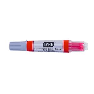 Pincel Marcador Quadro Branco Recarregável Lyke Vermelho