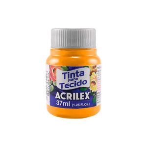 Tinta Para Tecido Fosca 37ml Acrilex Ocre Ouro