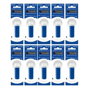 Kit 10 Pilot Refis V-board Master Azul