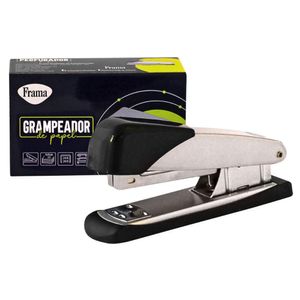 Grampeador De Metal Pequeno 12cm 20 Folhas Frama