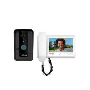Kit Videoporteiro Intelbras Ivr 7 Id Acesso Via Tag