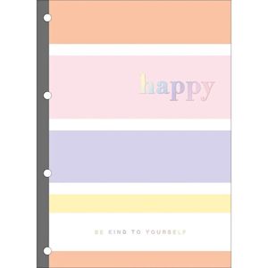 Refil Tiliflex Para Caderno Argolado Universitário Happy 80 Folhas Tilibra