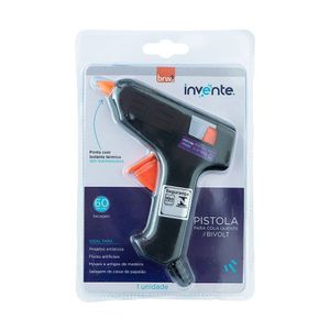 Pistola Para Cola Quente Fina Pequena 10w Bivolt Brw
