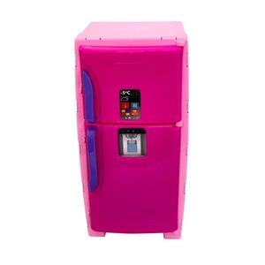 Mini Freezer De Brinquedo Com Formas De Gelo, Gaveteiros E Prateleiras