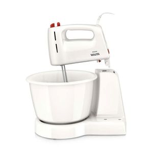 Batedeira Philips Walita 3 Velocidades Daily Collection Branco Com Vermelho 220v