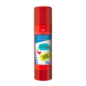 Cola Bastão Lavável Atóxica 10g Faber-castell