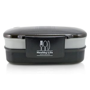 Pote Marmita De 2 Andares 1200ml Concept Mais Preto