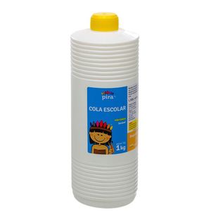 Cola Branca Líquida Escolar Piratininga 1kg