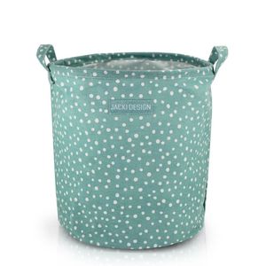 Cesto Para Roupa Suja/ Brinquedos Tecido (m) - Linha Loft Turquesa