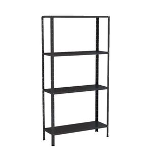 Estante Aço 4 Prateleiras Eaf006 Preta