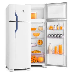 Refrigerador Electrolux Cycle Defrost 260 Litros 2 Portas Design Moderno Branco 110V DC35A