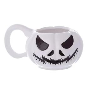 Caneca 3d Abóbora Cerâmica 320ml Broglio Branca
