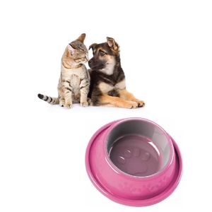Bebedouro Comedouro Pet Rosa Cão Gato 4 Em 1 Pet Injet