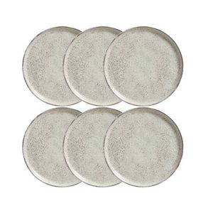 Jogo De 06 Pratos De Sobremesa Bio Pistache 21,5 Cm Porto Brasil
