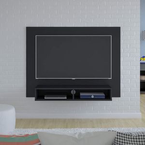 Painel Para Tv 50 Flash Com Nicho Preto