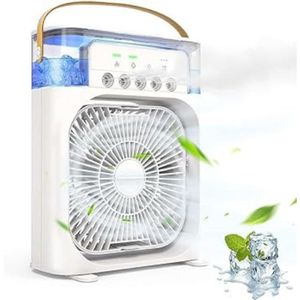 Ventilador Portátil De Mesa Mini Ar Condicionado Umidificado