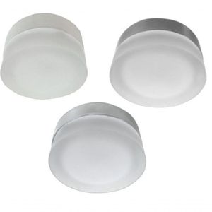 Arandela E Spot Sobrepor Super Led 3w Cor Produto Aço Escovado Cor Da Luz Branco-quente