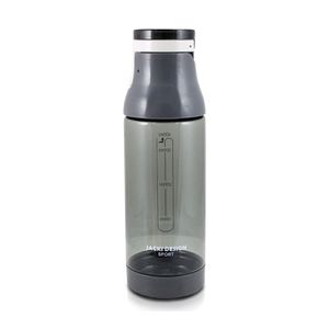 Garrafa 550ml Com Alça Superior E Trava Jacki Design Preto