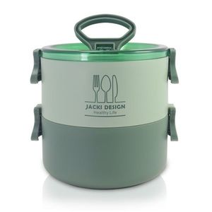 Pote Marmita De 2 Andares 1600 Ml - Joy Verde