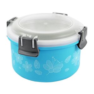 Pote Marmita Lifestyle Inox 800 Ml Tamanho Pequeno Jacki Design Azul