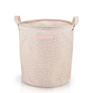 Cesto Para Roupa Suja- Brinquedos Tecido (m) - Linha Loft Rosa