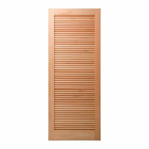 Kit Com 2 Folhas De Porta Maciça 210x82cm Eucalipto Pm09 Veneziana Cruzeiro Portas Nude