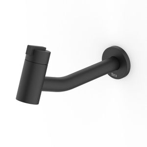 Torneira Para Lavatório De Parede New Singles Matte Black Preto Matte
