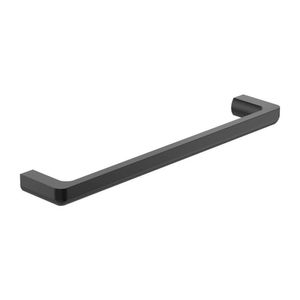 Toalheiro De Barra 450 Mm Tempo Brushed Titanium Brushed Titanium Black