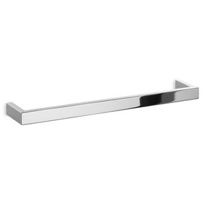Toalheiro De Barra 400 Mm Verso Design Sofisticado Cromado