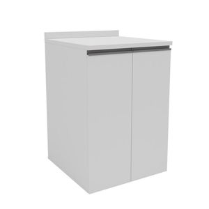 Armário Multiuso Para Cervejeira Com 2 Portas E Adega 2340 Branco